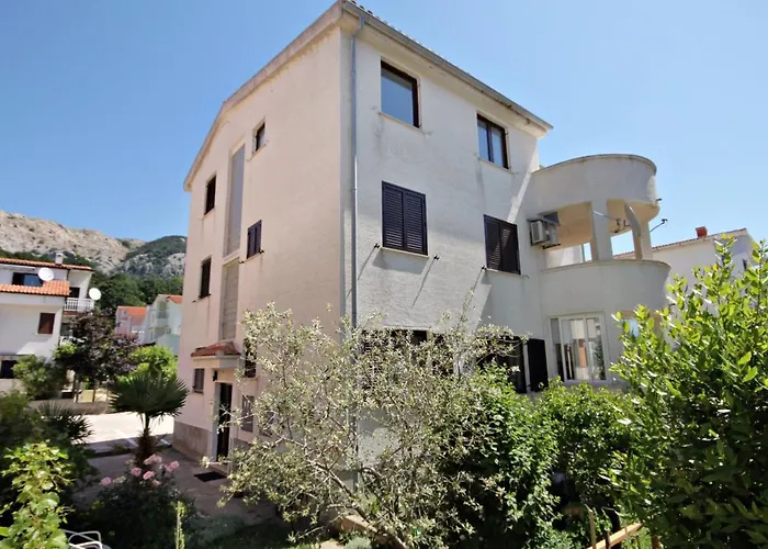 With A Parking Space Baska, Krk - 5443 Appartement Baška