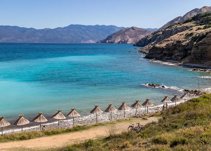 With A Parking Space Baska, Krk - 5443 Appartement Baška